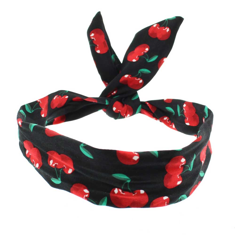 Zac's Alter Ego - Cherry Bandeau de fil - Noir